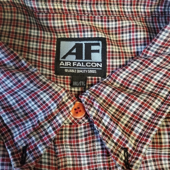 Short sleeve button down XXL Air Falcon from Stitches - Picture 2 of 2